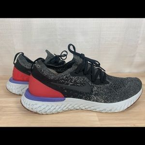 Nike Epic React Flyknit Red Orbit Mens Size 9